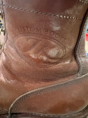 Justin Boots Workman's Brown Leather Men's Work Boots